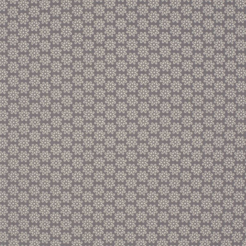 Tissu Imprimé Floralie Perle