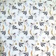 Tissu Cretonne Howell Imprime Nuit cannelle