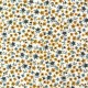 Tissu Cretonne Pio Imprime Camel nuit  