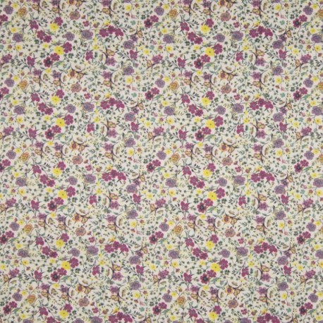 Tissu Popeline Sarah Shelby Citroné