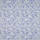 Tissu Popeline Sarah Shelby Bleu