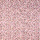 Tissu Popeline Sarah Shelby Rouge Tendre Petites Fleurs