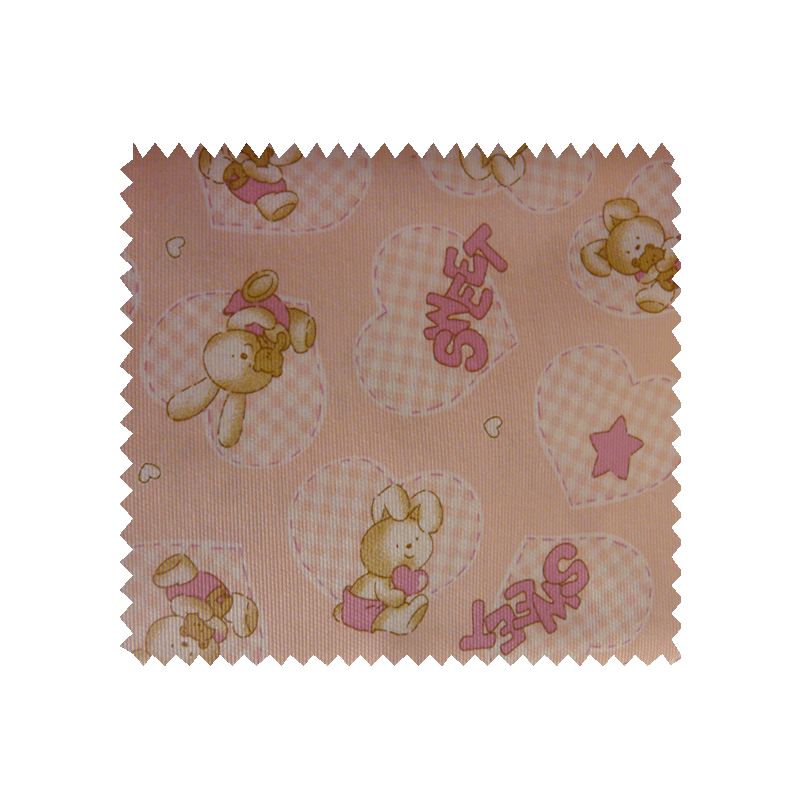 Tissu Pique Coton Imprimé Sweet Rose