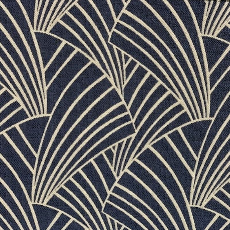 Tissu Ardeco Geometrie Bleu