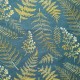 Tissu Fougere Jacquard Allover Emeraude