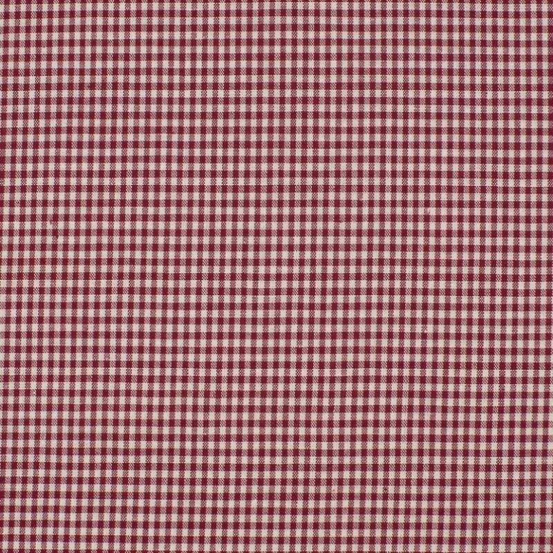 Tissu Petit Vichy 2mm Bordeaux