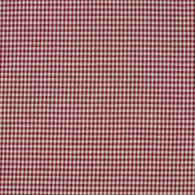 Tissu Petit Vichy 2mm Bordeaux