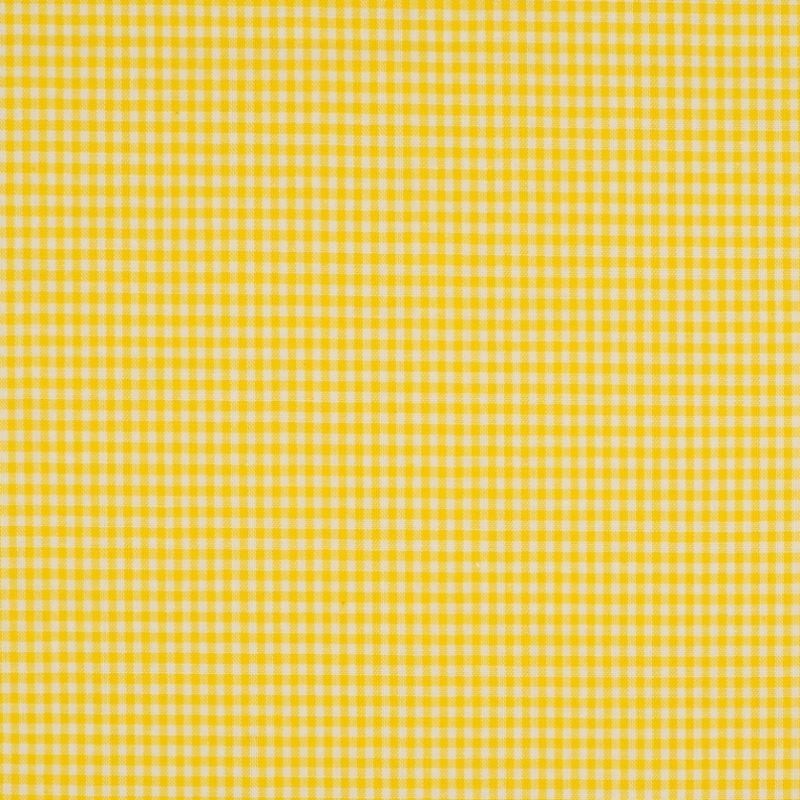 Tissu Petit Vichy Jaune