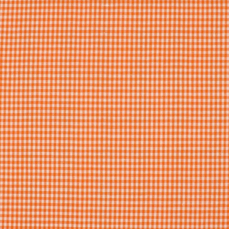 Tissu Petit Vichy Orange