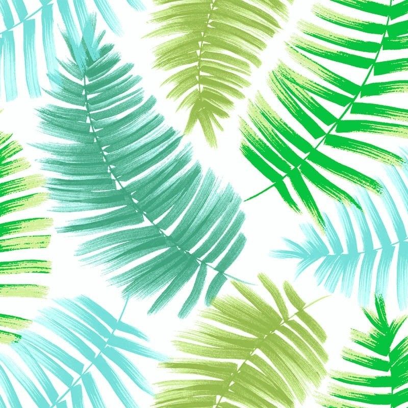 Tissu Borneo Vert