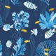 Tissu Pacifique Marine