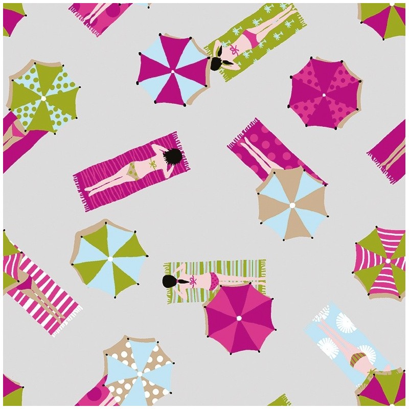 Tissu Bronzette Fuchsia