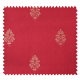 Tissu Jacquard Xtrento All Over Rouge Ruby
