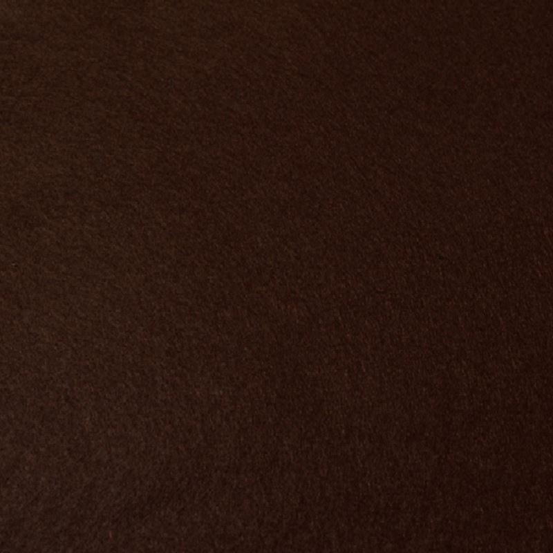 Tissu Feutrine Uni Marron Foncé Largeur 180cm