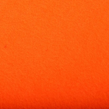 Tissu Feutrine Uni Orange Largeur 180cm