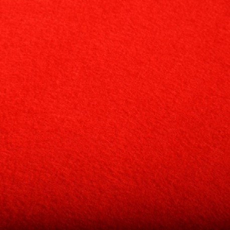 Tissu Feutrine Uni Rouge Largeur 180cm