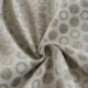 Tissu Jacquard Pois Houston Taupe