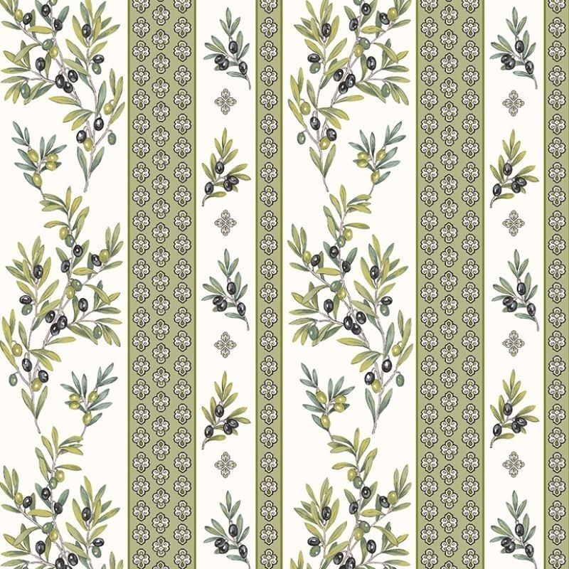 Tissu Garance Provençal Olive 