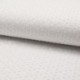 Tissu Broderie Satin Triangle Blanc Cassé