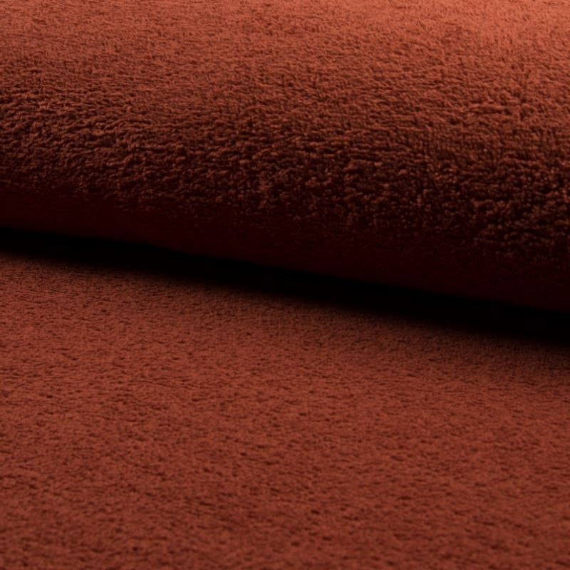 Tissu Eponge Uni Terra