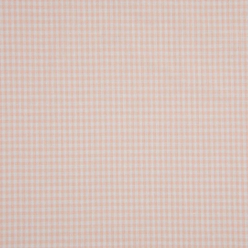 Tissu Petit Vichy 2mm Rose Saumon 
