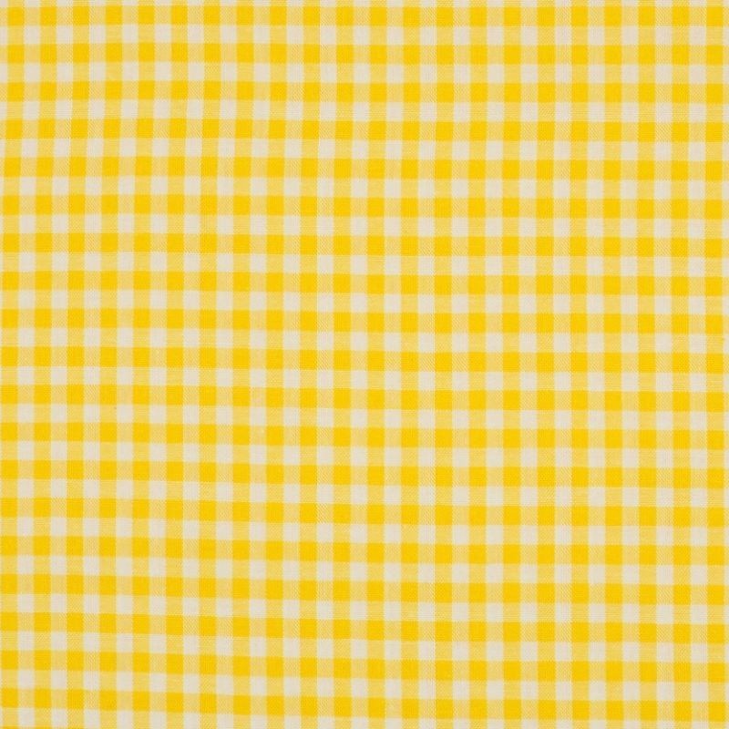 Tissu Moyen Vichy 5mm Jaune 