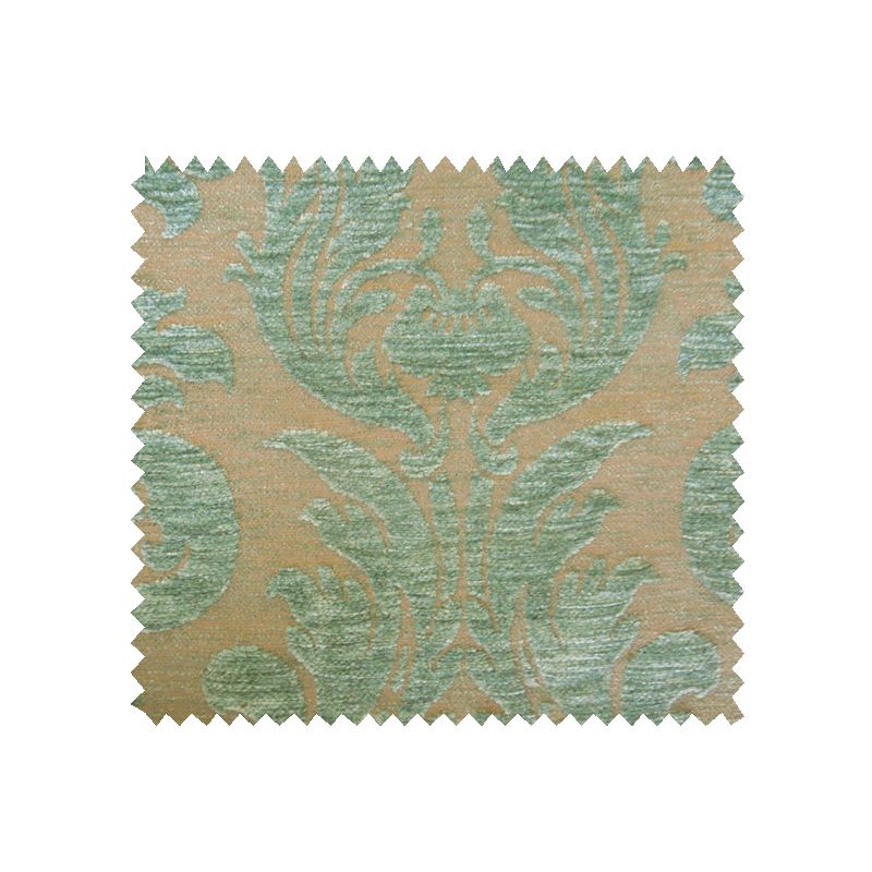 Tissu Jacquard Navaria Arabesque Vert