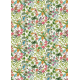 Tissu Rafiki Serge Digital Blanc 