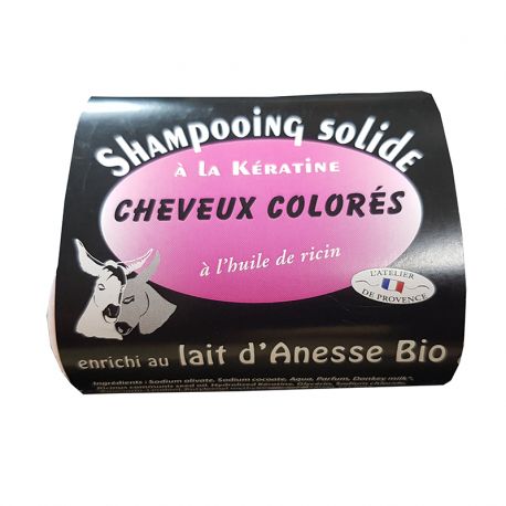 Shampooing Solide Cheveux Colorés 100grs