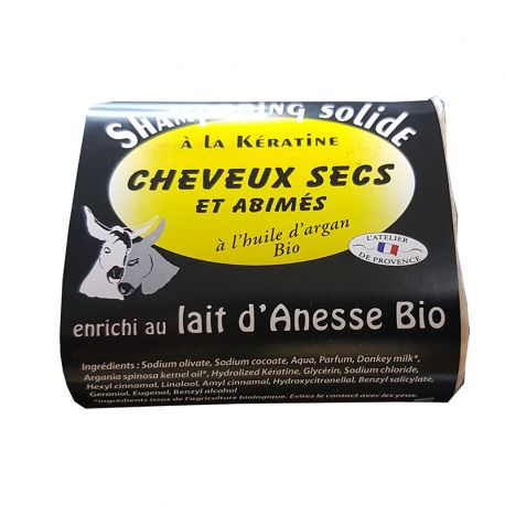 Shampooing Solide Cheveux Secs 100grs