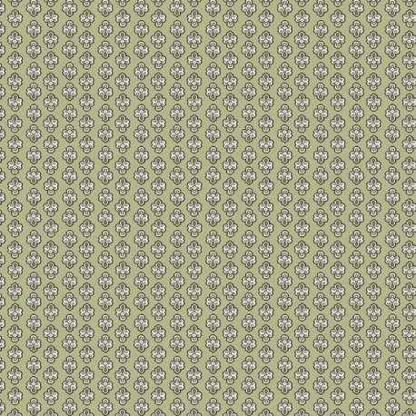 Tissu Maillane Provencal Olive 