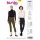 Patron Burda 6158 Pantalon Ceinture 36/46