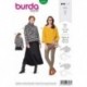 Patron Burda 6163 Robe de 34 à 44