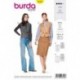 Patron Burda 6172 Gilet Encolure V 34/44