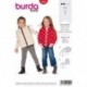 Patron Burda 9290 Kids Veste/gilet 104/146