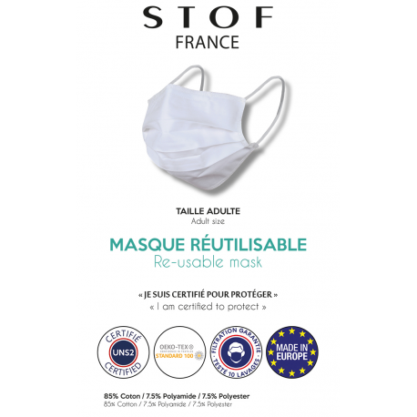 Masque Lavable Adulte / Enfant