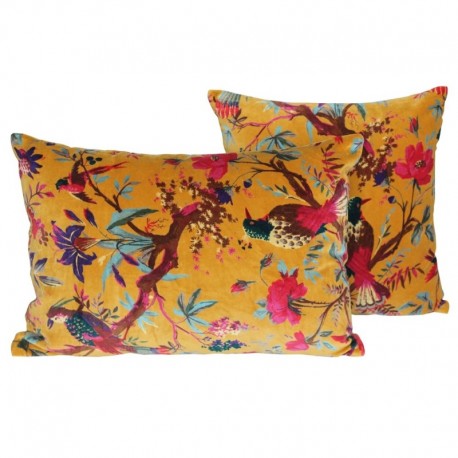 Housse de coussin Birdy Safran