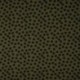 Tissu Crêpe Georgette Kaki noir 