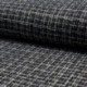 Tissu carreaux Luxe Blanc noir 