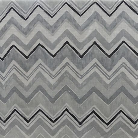 Tissu Cinnabar Graphite