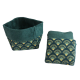 Set Demaquillant Icare Bleu X5 Lingettes