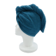 Serviette Sèche Cheveux Laura Bleu de Prusse 