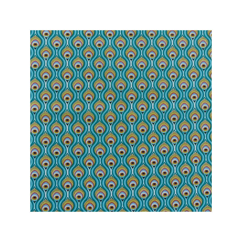 Tissu Peacock Imprimé Caraibes 