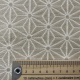 Tissu Fluor Jacquard Etoile Beige 