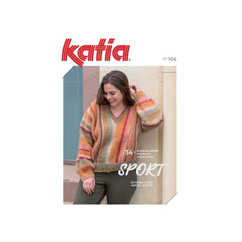 Catalogue Katia N°104 Automne/hiver 2020/21 Sport