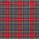 Tissu Tartan Ecossais Gris Moyen 