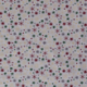 Tissu Coton Imprimé Flocon Fond Gris Clair 