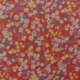 Tissu Sakura Cretonne Corail 
