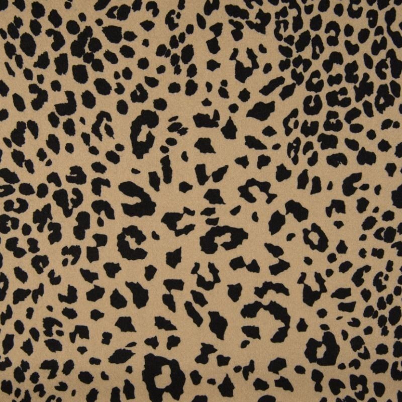 Tissu Glasgow Imprimé Camel 