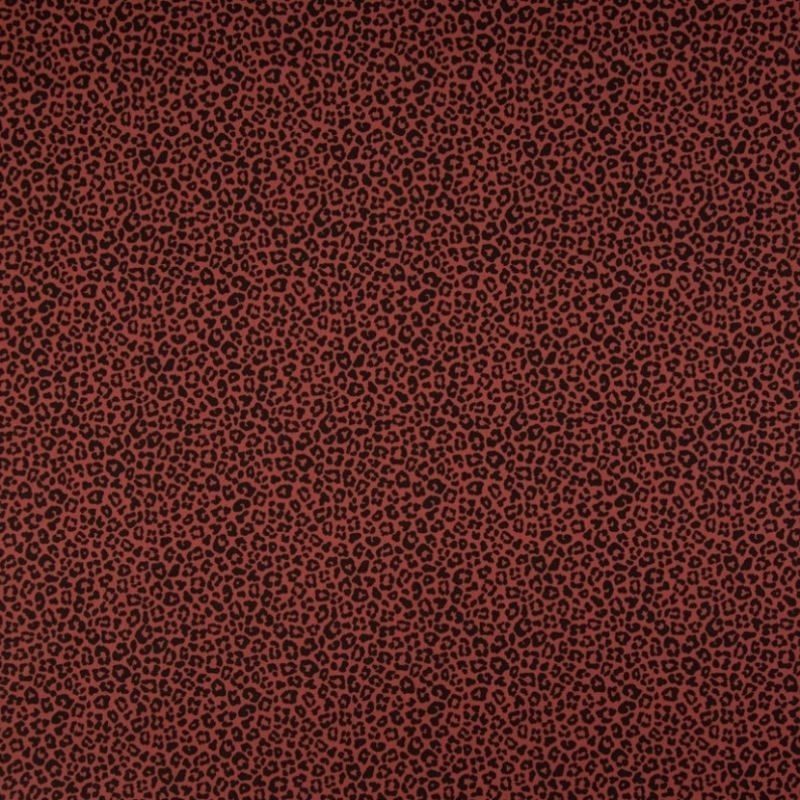Tissu Coton Imprimé Leopard Pierre 